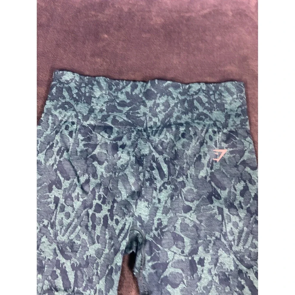 Gymshark‎ Adapt Animal Seamless Women's Leggings M Blue Construction